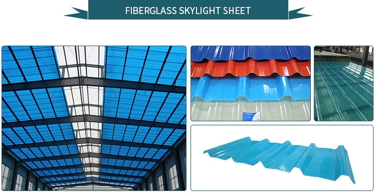 Toprise Fiberglass Translucent Corrugated Roofing Sheet Polycarbonate Sheet