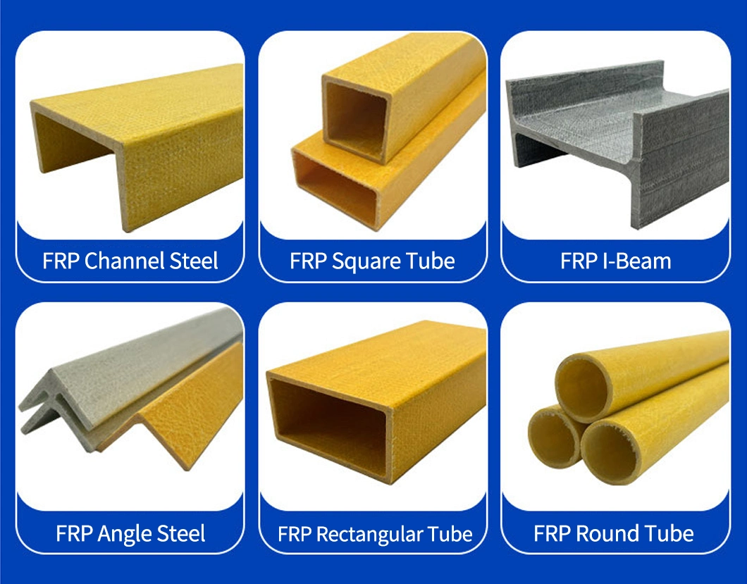 Equiangular Smooth Surface Pultrusion Glass Fiber Plastics L Straight FRP Pultrusion Angle