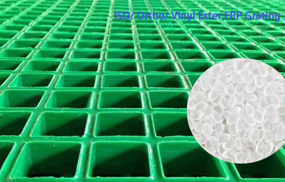 38*38*25mm Plastic Flooring Fiberglass FRP Grating Fiberglass Reinforced Plastic Grating