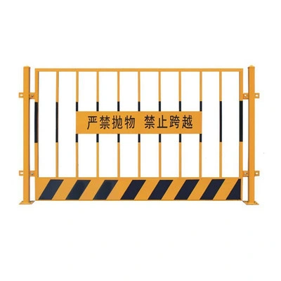 Deep Foundation Pit Safety Isolation Side Guardrail Security Isolation Fence
