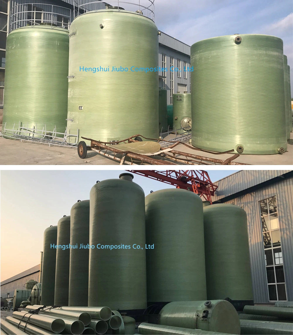 Filament Winding FRP HCl Tanks for Chemical Industry