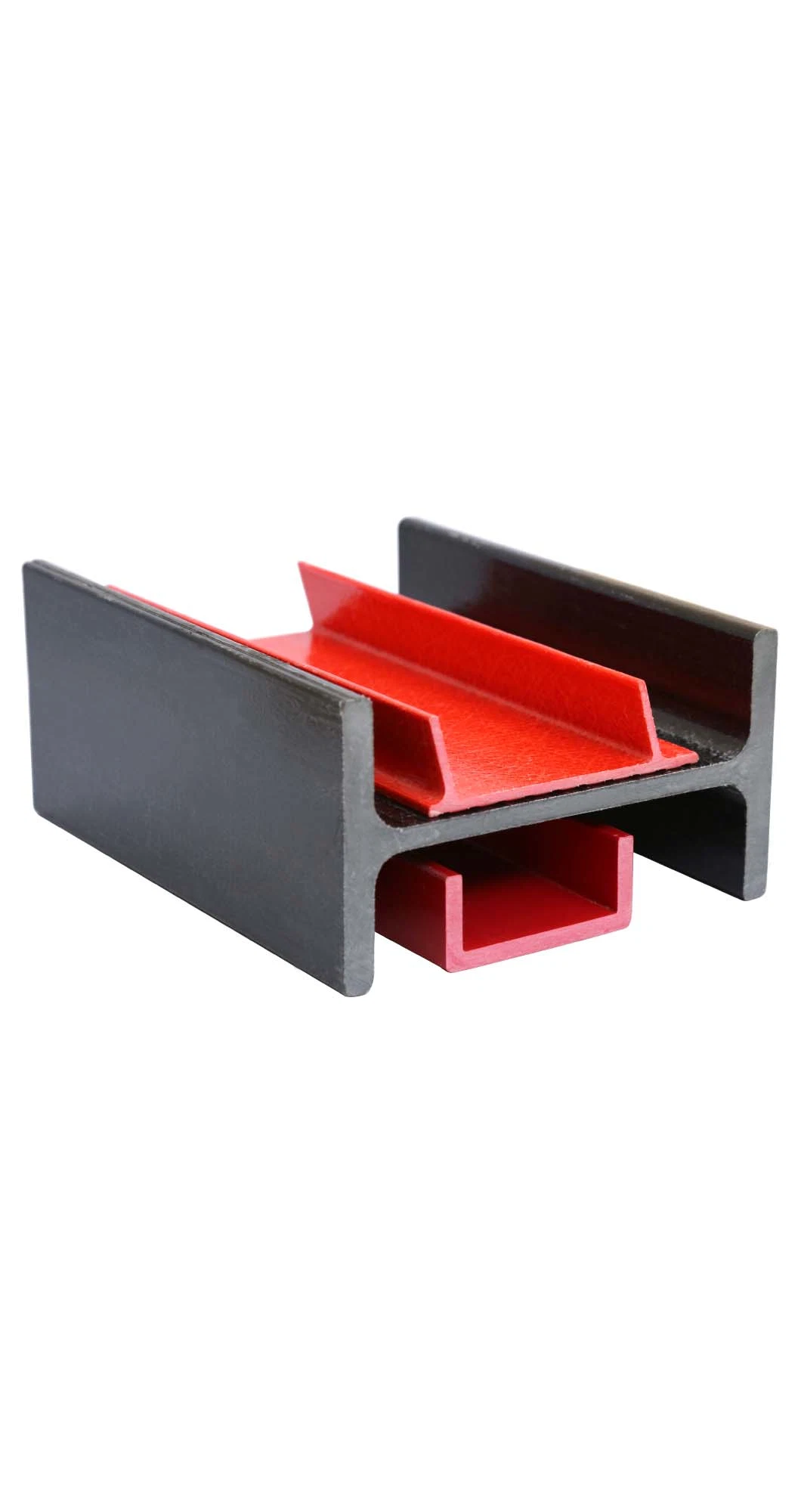 for Construction Industry FRP Profiles Customized Pultrusion Smooth Fiberglass Reinforced Plastic Profiles