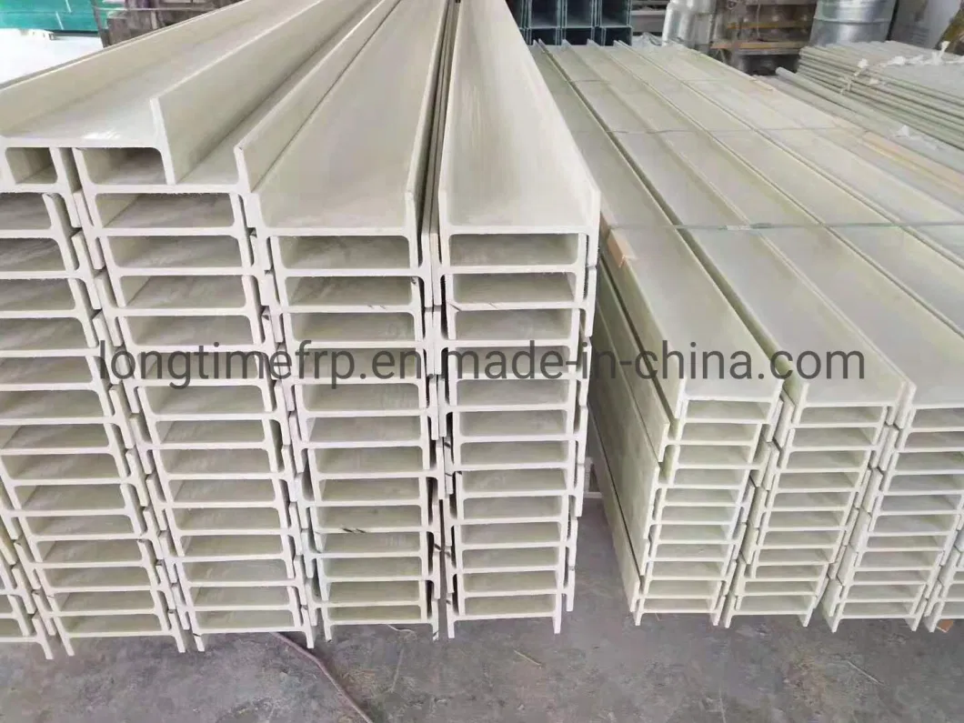 FRP Pultruded Profiles L Bar Beam Fiberglass Equal Angle FRP Channel