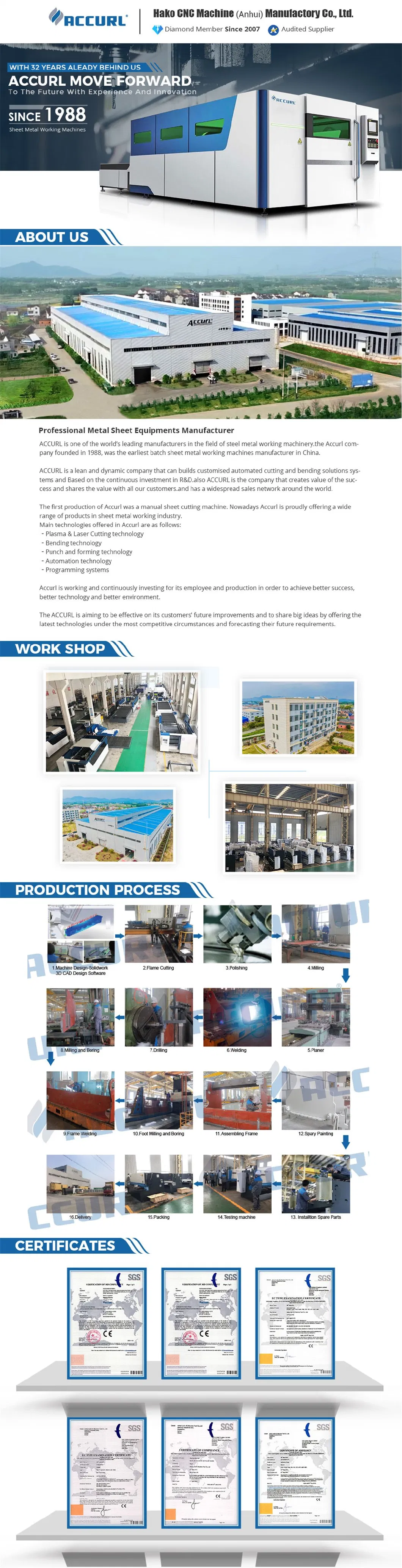 CE Standard Certificate 63tons Glass Fiber Reinforced Plastic Products of Hydraulic Presses