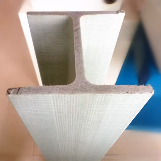 Fiberglass Pultruded Profile Beam I Beam H Beam Prfv GRP FRP