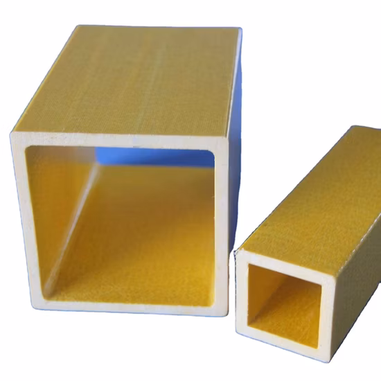 for Construction Industry FRP Profiles Customized Pultrusion Smooth Fiberglass Reinforced Plastic Profiles