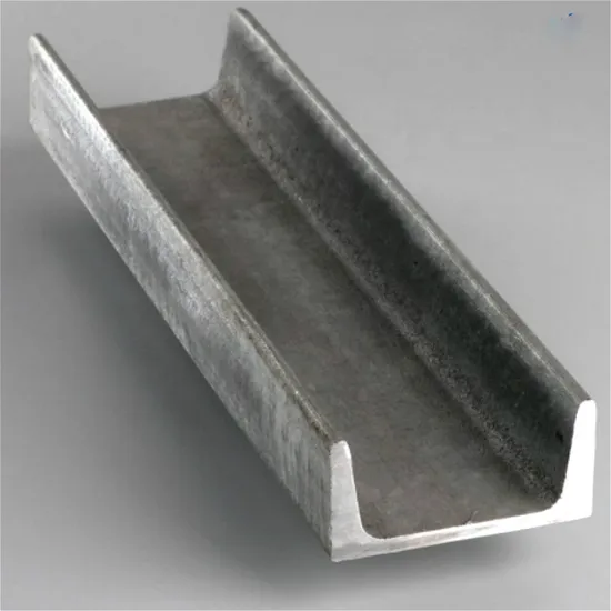 Hot Sale Cold Rolled Carbon Galvanized U/C Channel Profiles FRP Purlin Channel Steel